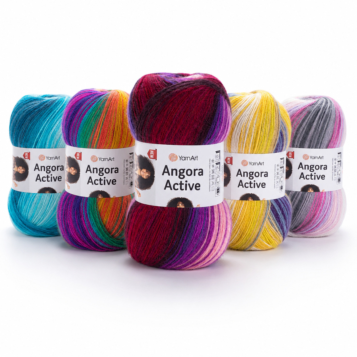 ANGORA ACTIVE 2 YARNART ANGORA ACTIVE - Image 1