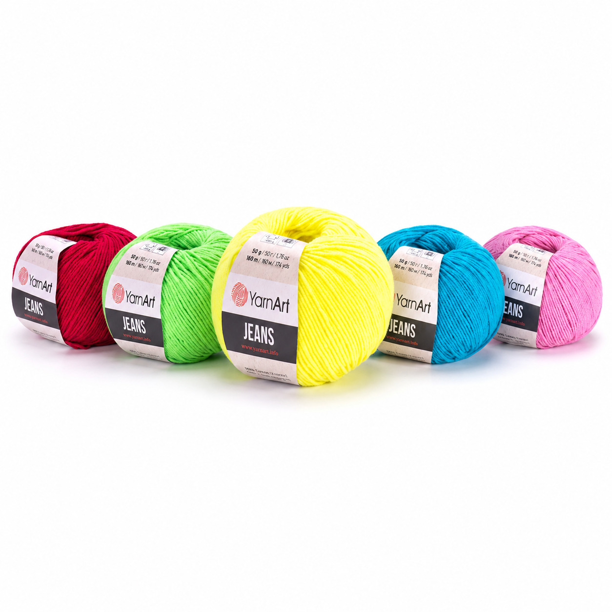 YARNART JEANS 2 YARNART JEANS - soft cotton blend for crochet & amigurumi - Image 1