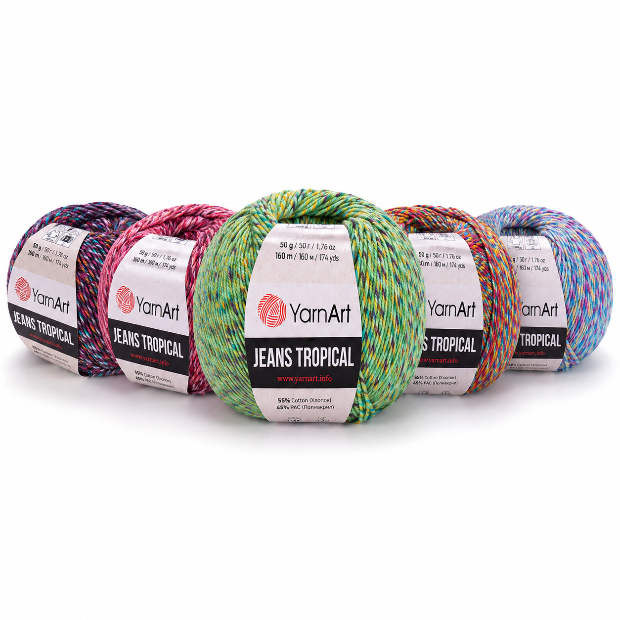 YARNART YARN JEANS TROPICAL YARNART JEANS TROPICAL - Image 1