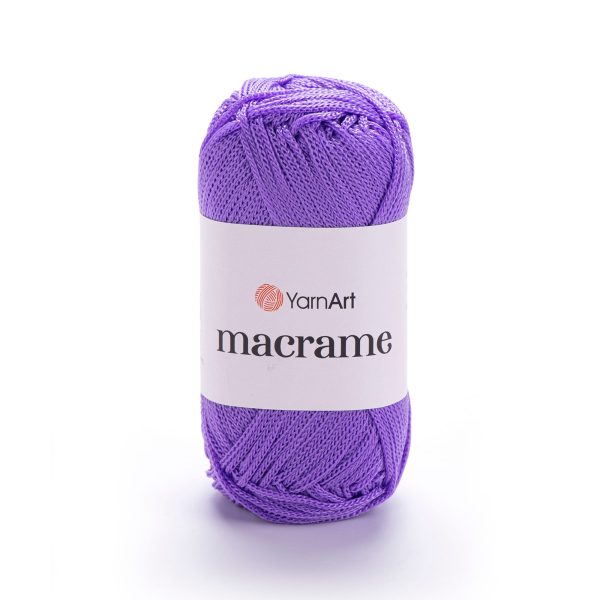 YarnArt Macrame cord yarn skein 135, strong polyester cord for bags and crochet projects