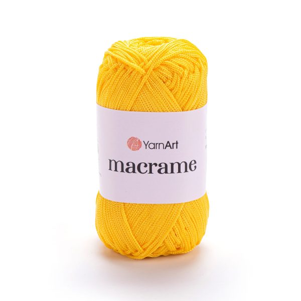 YarnArt Macrame cord yarn skein 142, strong polyester cord for bags and crochet projects