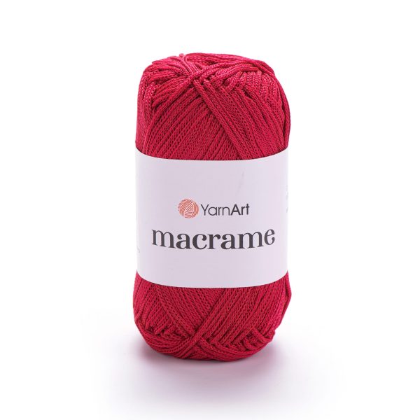 YarnArt Macrame cord yarn skein 143, strong polyester cord for bags and crochet projects