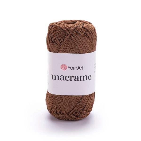 YarnArt Macrame cord yarn skein 151, strong polyester cord for bags and crochet projects