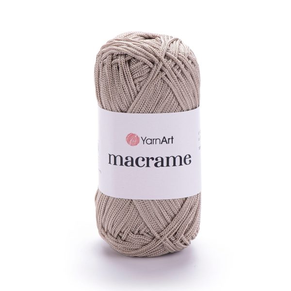 YarnArt Macrame cord yarn skein 156, strong polyester cord for bags and crochet projects
