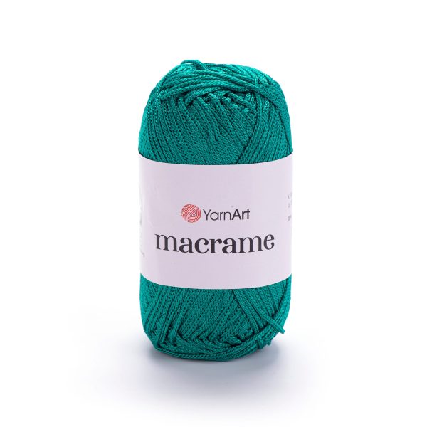YarnArt Macrame cord yarn skein 158, strong polyester cord for bags and crochet projects