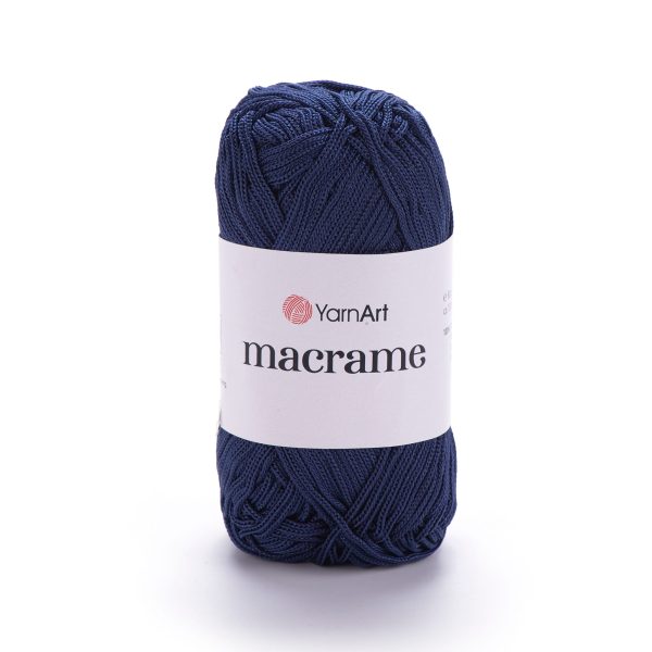 YarnArt Macrame cord yarn skein 162, strong polyester cord for bags and crochet projects