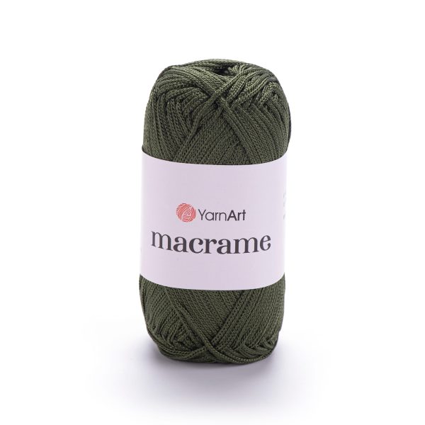 YarnArt Macrame cord yarn skein 164, strong polyester cord for bags and crochet projects