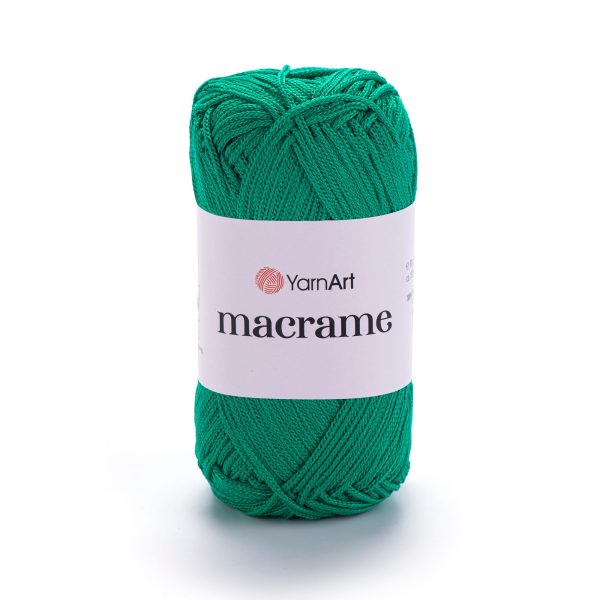 YarnArt Macrame cord yarn skein 168, strong polyester cord for bags and crochet projects