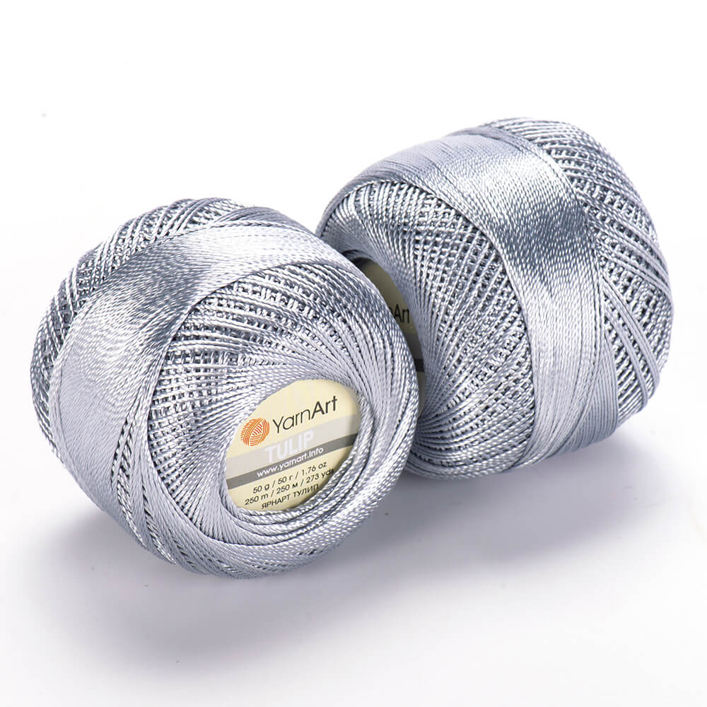 YARNART_TULIP_479 YarnArt Tulip crochet thread silky shiny yarn skein color 479 for lace crochet summer garments and accessories