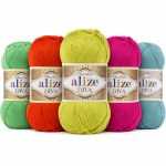 ALIZE DIVA - Silky acrylic yarn for summer