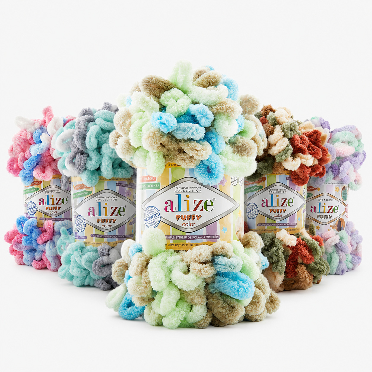 ALIZE YARN PUFFY COLOR ALIZE PUFFY COLOR - Image 1