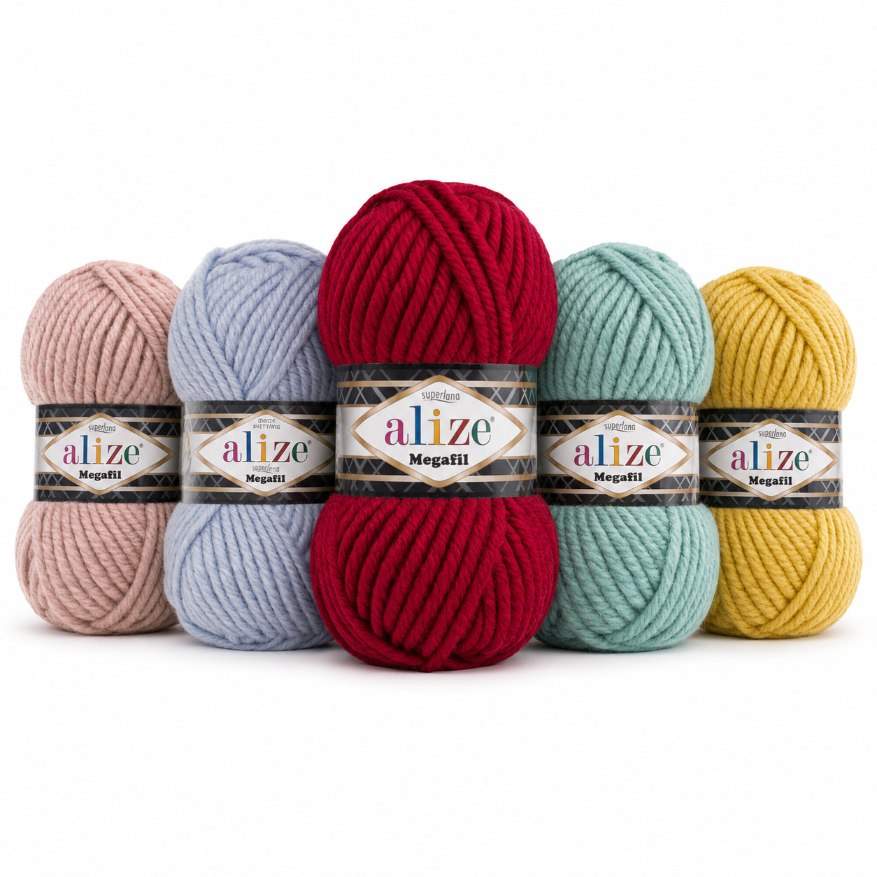 ALIZE YARN SUPERLANA MEGAFIL ALIZE SUPERLANA MEGAFIL - Image 1
