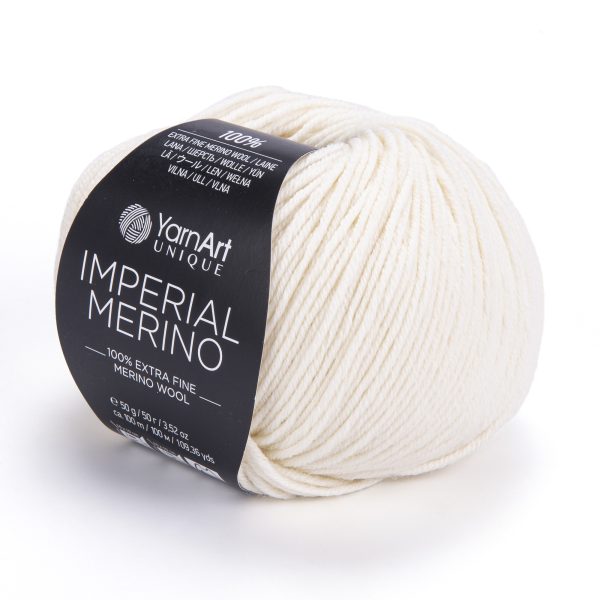 Yarnart Imperial merino yarn, 100% merino wool yarn skein