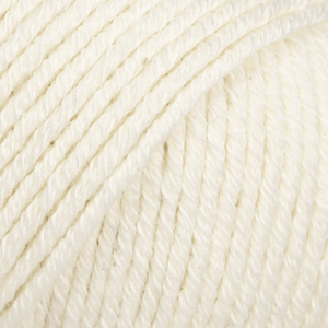 DROPS Cotton Merino yarn soft merino wool cotton blend knitting and crochet yarn skein texture close-up color 01