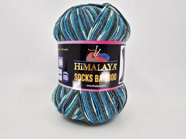 Himalaya Socks Bamboo sock yarn in color code 04, merino wool, bamboo and nylon blend