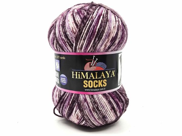 Himalaya Socks sock yarn in color code 160-01, merino wool and nylon blend