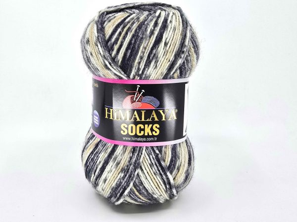 Himalaya Socks sock yarn in color code 170-02, merino wool and nylon blend