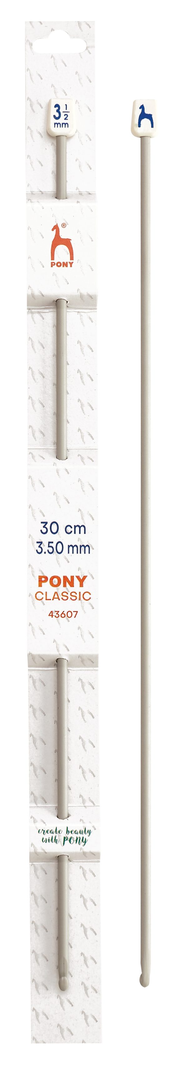 Pony one end Tunisian crochet hooks aluminum crochet hook for Tunisian crochet