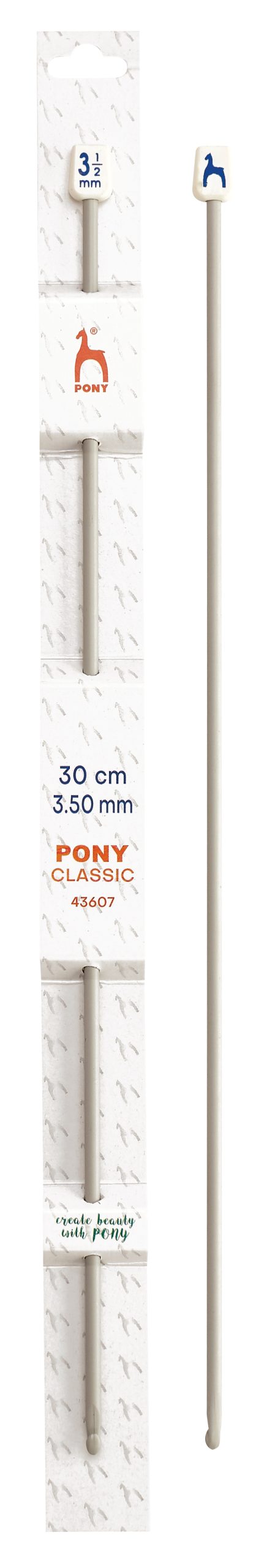 pony-one-end-tunisian-crochet-hooks-3.5mm.jpg Pony one end Tunisian crochet hooks aluminum crochet hook for Tunisian crochet