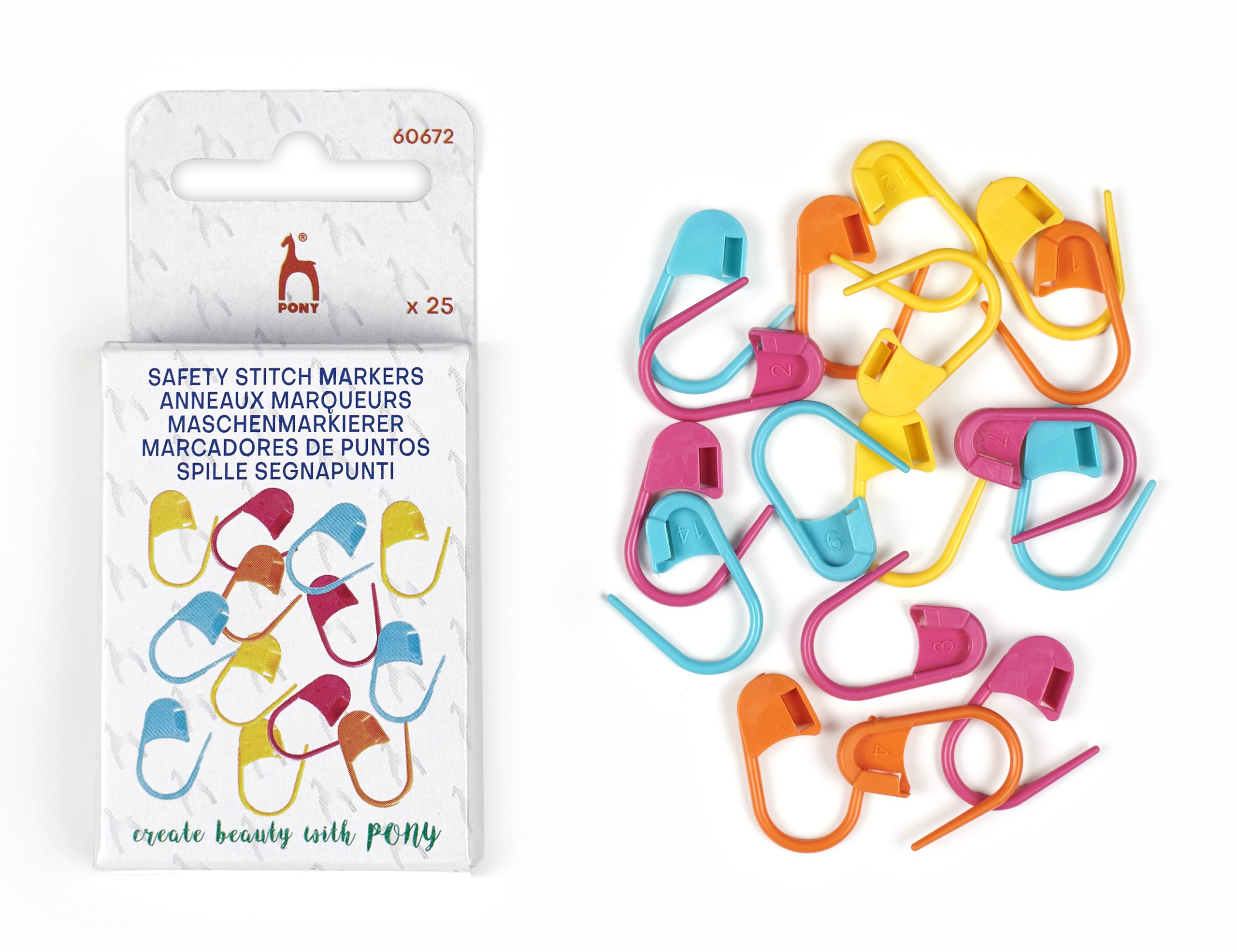 Pony_60672_Safety-stitch-markers_pi PONY SAFETY VALDZIŅU MARĶIERIS 60672 - Image 1