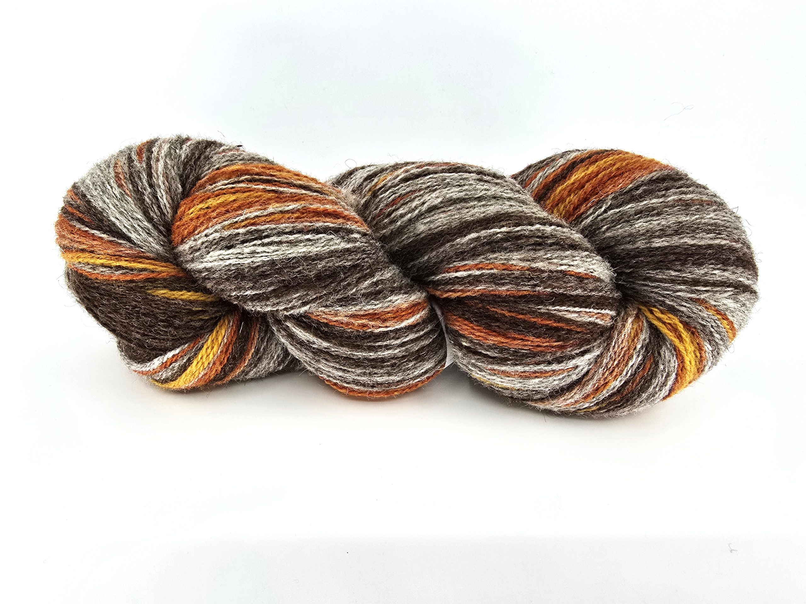 82 grey orange AADE LONG 8/2 GREY ORANGE - Image 1