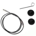 FIXED NYLON CABLES BLACK