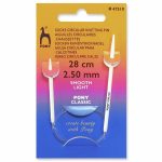 PONY SOCKS 28CM FIXED CIRCULAR KNITTING NEEDLES