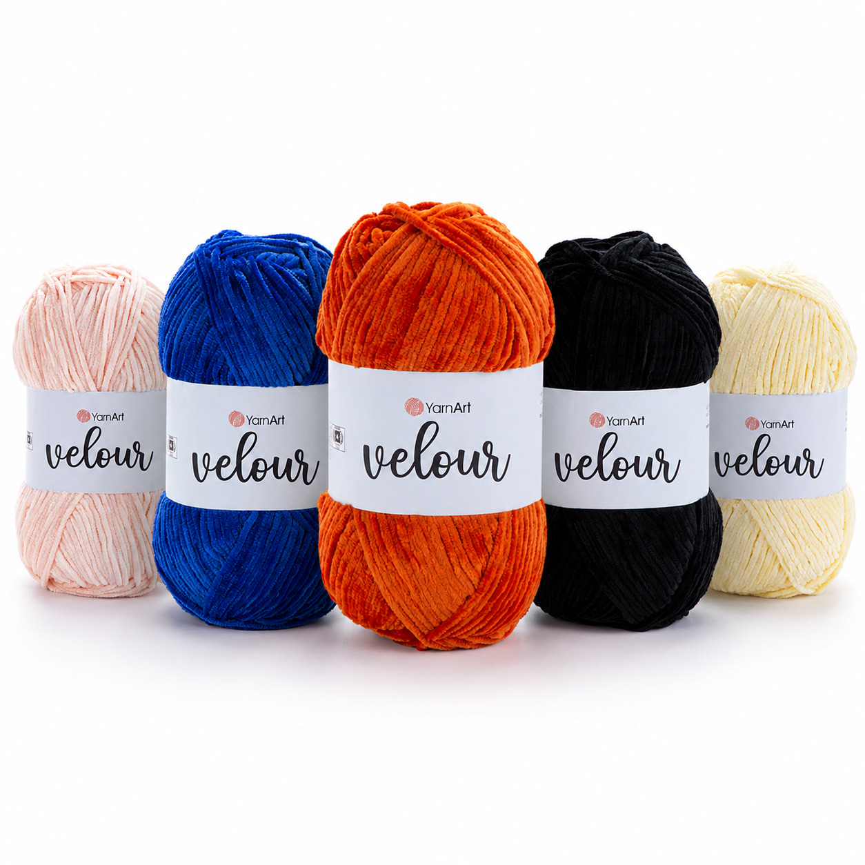 YARNART VELOUR YARNART VELOUR - īpaši mīksta velūra dzija segām, rotaļlietām un mājīgiem projektiem - Image 1