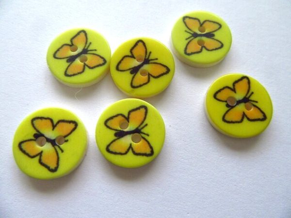 bright yellow button 14mm product