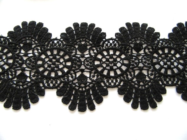 0700 GUIPURE LACE TRIM 8CM 0700 - Image 1