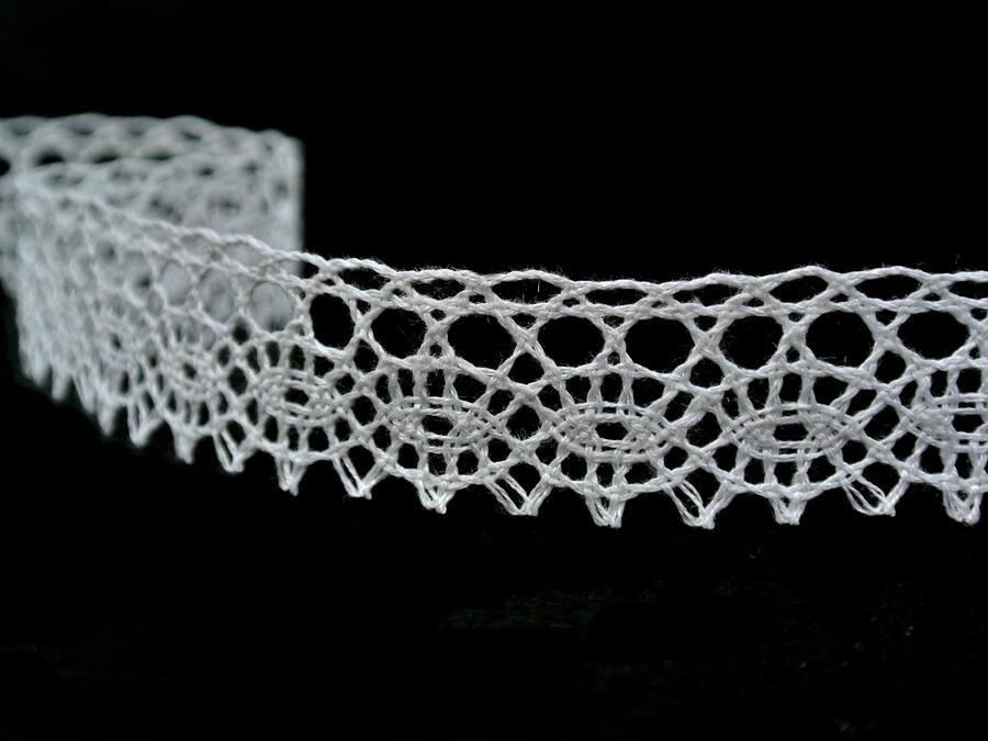 75239 B3 BLEACHED LINEN LACE 19MM product