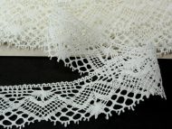 BLEACHED LINEN LACE 50MM 81294 - Image 3