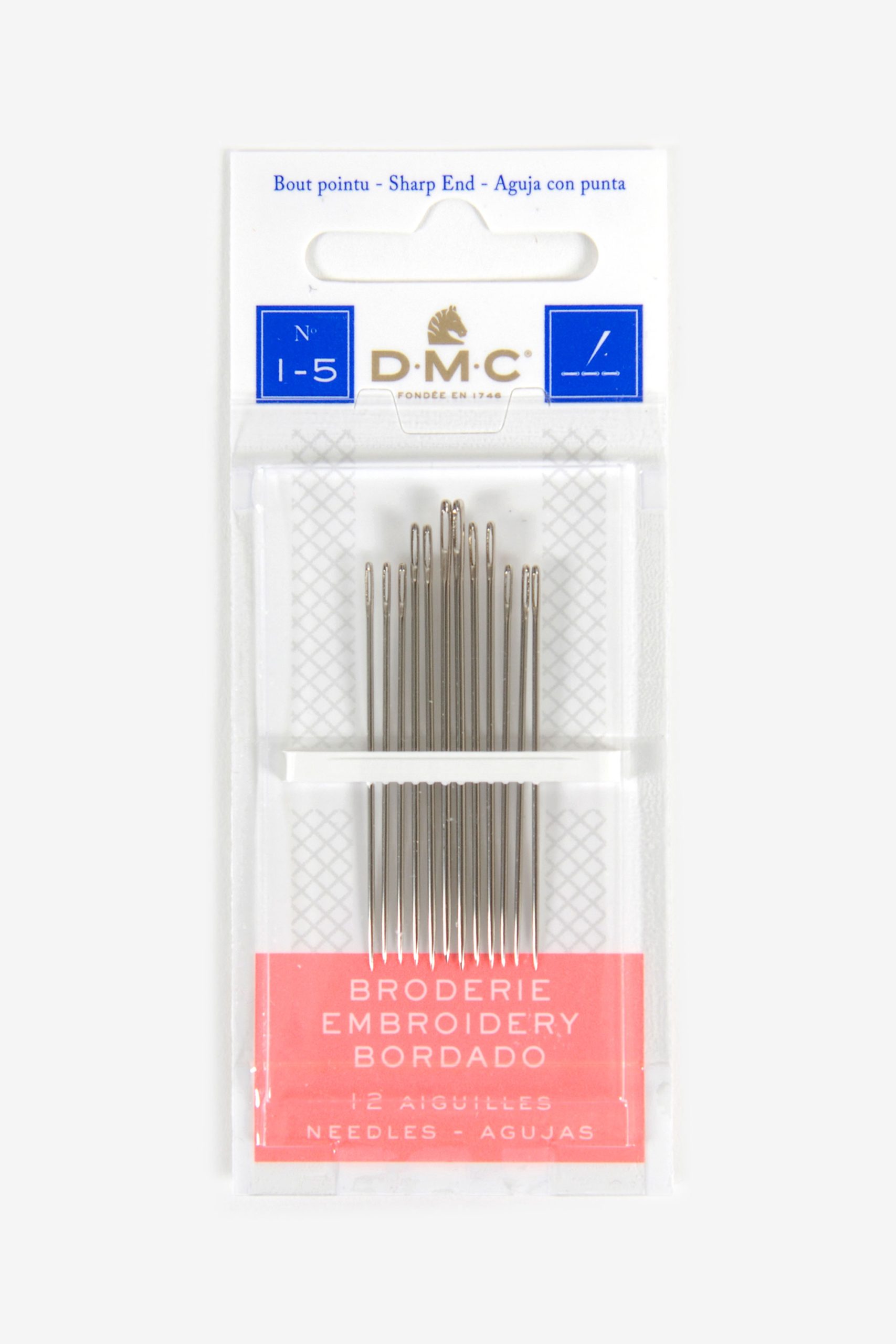 embroidery 1-5 DMC EMBROIDERY NEEDLES NR.1-5 - Image 1