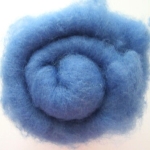 FELTING WOOL LIGHT BLUE