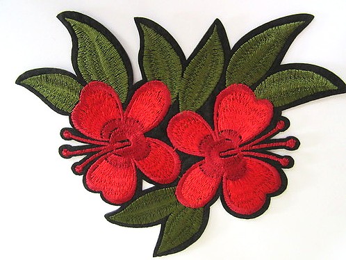 APPLIQUE “RED FLOWERS” product