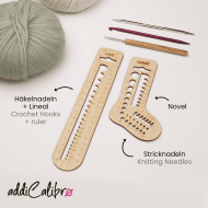 ADDI CALIBRO WOODEN NEEDLE GAUGES SET 535-2