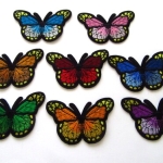 APPLIQUE "BUTTERFLY" 7,5*5CM 3034