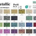 MADEIRA METALLIC MOULINE PERLE NR.10  9810