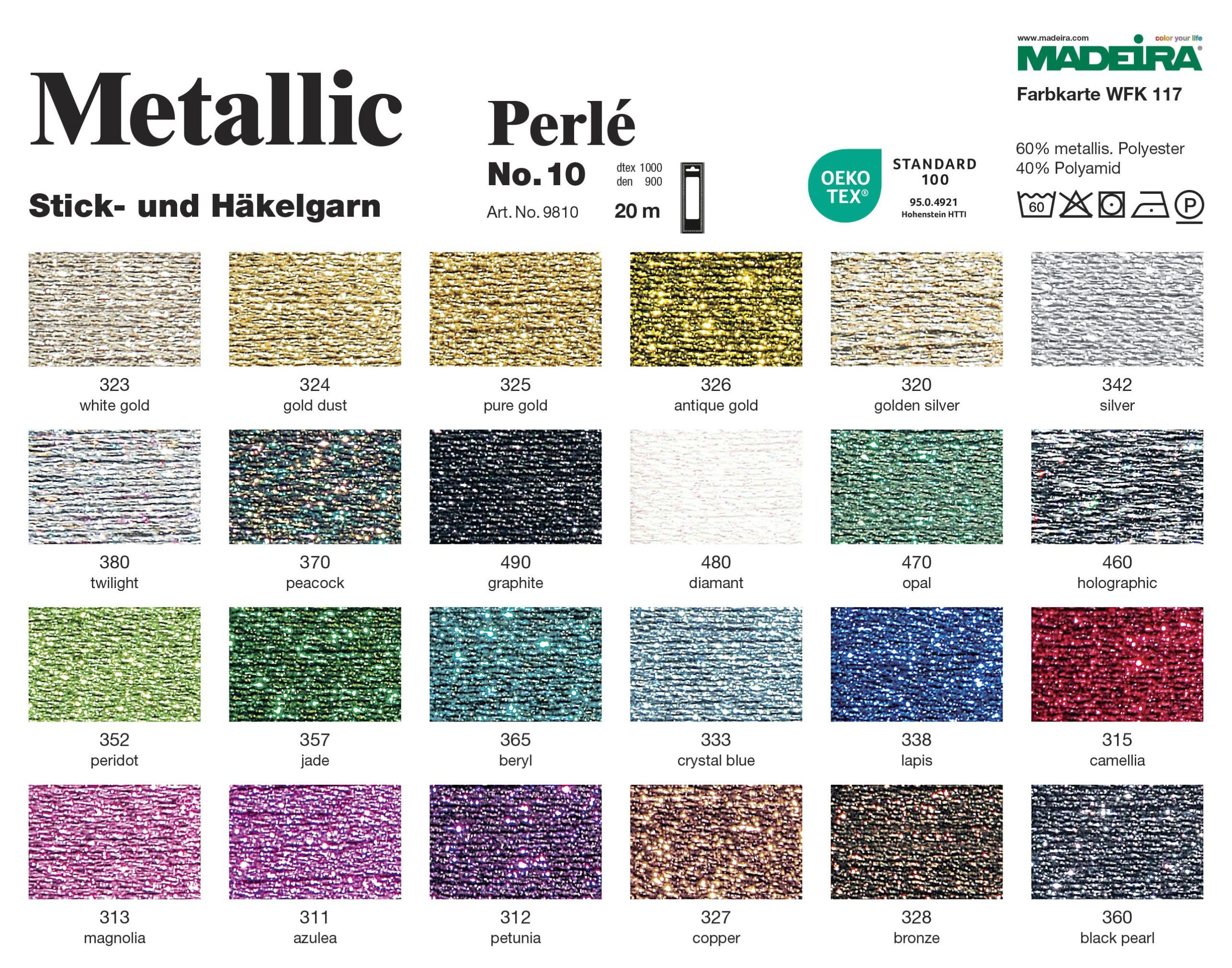 Layout 1 MADEIRA METALLIC MOULINE PERLE NR.10 9810 - Image 1
