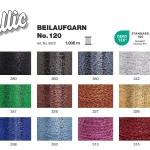 MADEIRA METALLIC ACCOMPANYING THREADS 120 9820