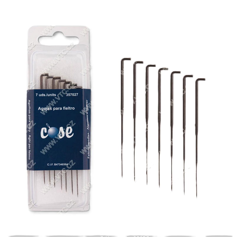 felting FELTING NEEDLES COSE 7pcs - Image 1