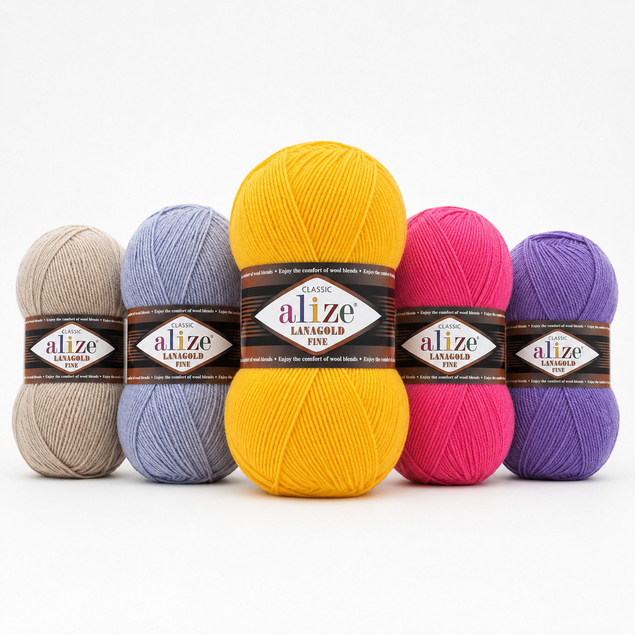 ALIZE YARN LANAGOLD FINE ALIZE LANAGOLD FINE - Image 1