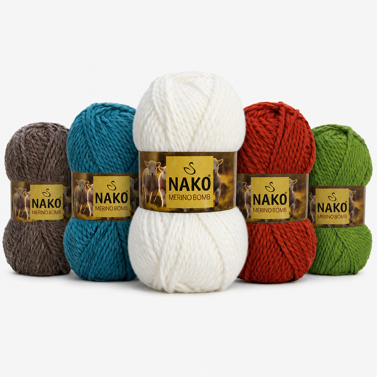 NAKO YARNS MERINO BOMB NAKO MERINO BOMB - Image 1