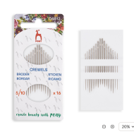PONY CREWELS NEEDLES 5/10  04812