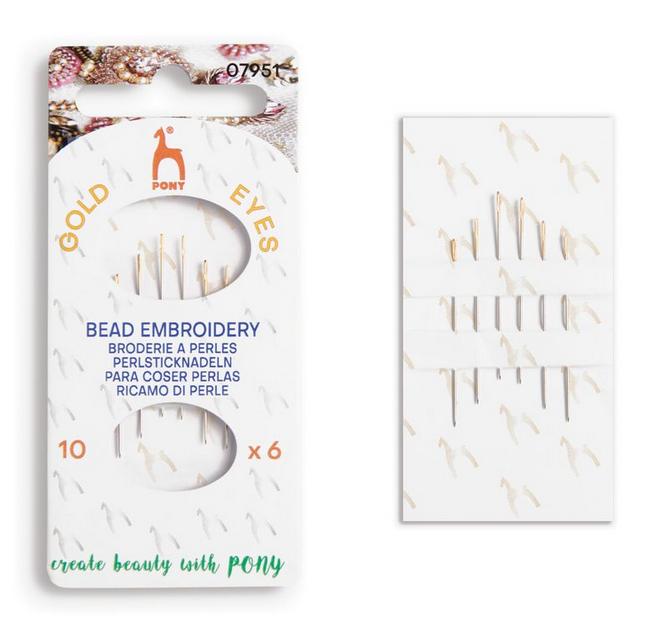 pony-beading-needles-size-10.jpg Pony beading needles size 10 embroidery needles for beads and sequins