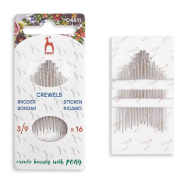 PONY CREWELS NEEDLES 3/9  04811