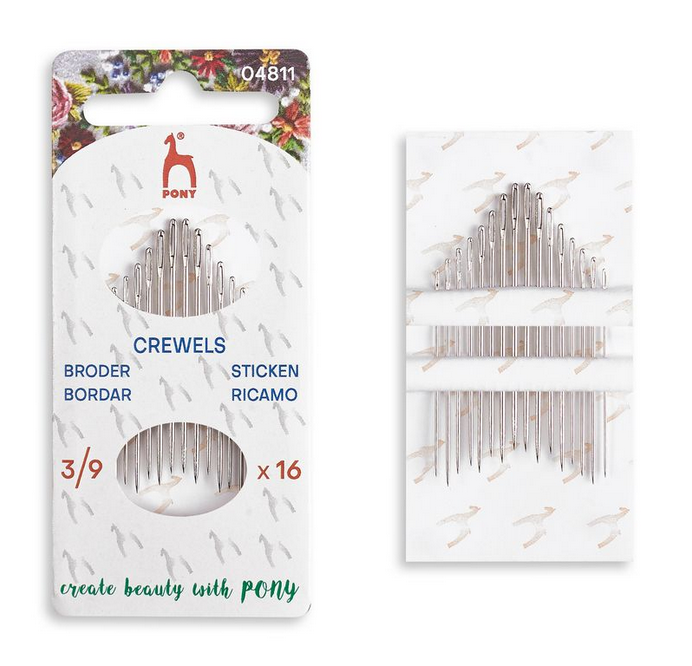 4811 sudr PONY CREWELS NEEDLES 3/9 04811 - Image 1