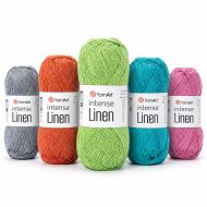 YARNART INTENSE LINEN - breathable linen blend for summer