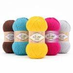 ALIZE COTTON GOLD PRACTICA - thicker cotton acrylic blend yarn
