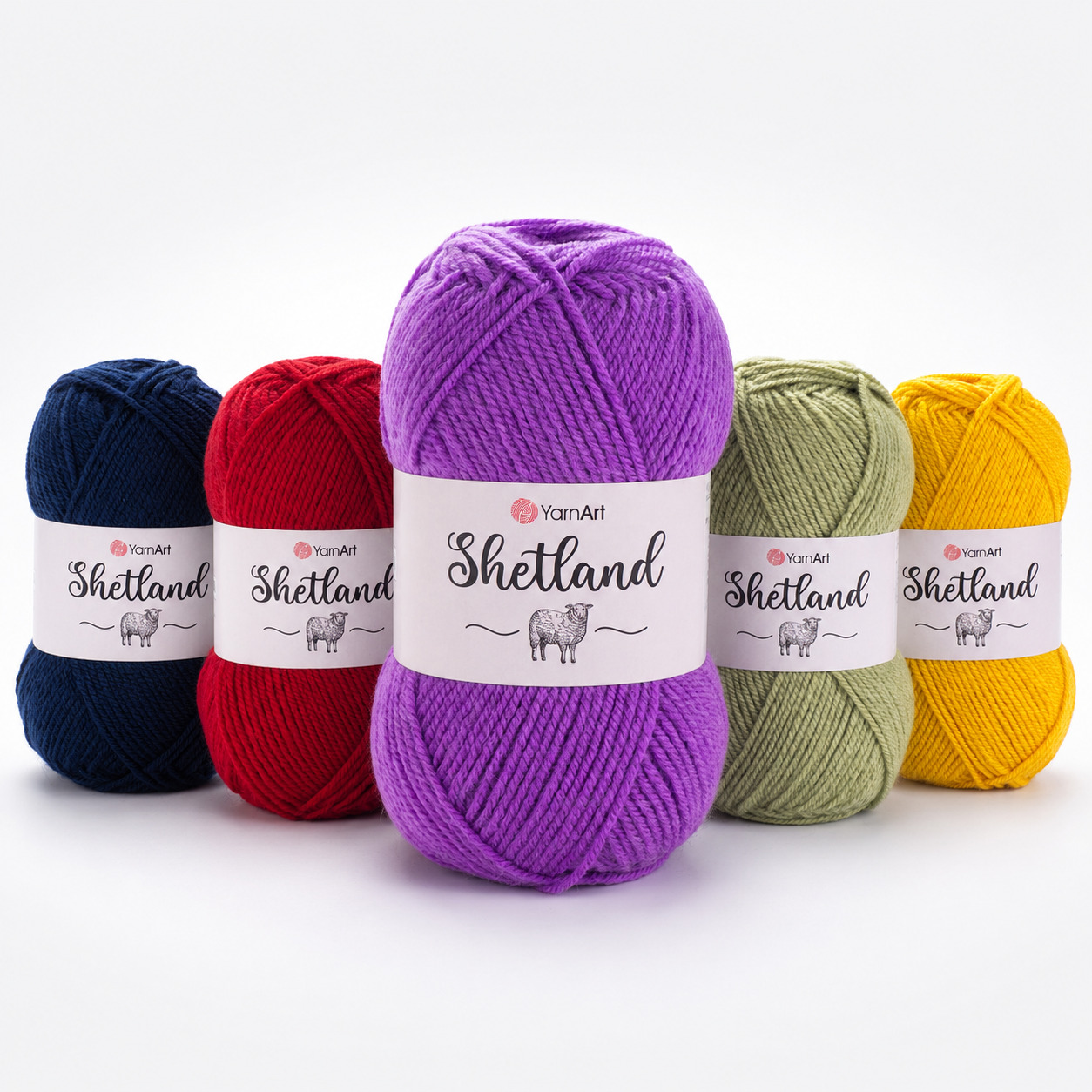 YARNART SHETLAND YARNART SHETLAND - lieliska dzija ikdienai - Image 1